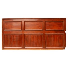 Antique Length of Mahogany Wall Panelling