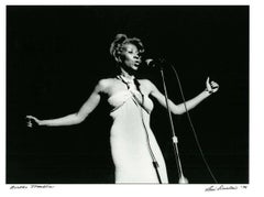 Aretha Franklin Detroit 1976 (Fotografie von Leni Sinclair)