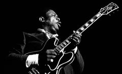 BB King photograph Detroit, 1974