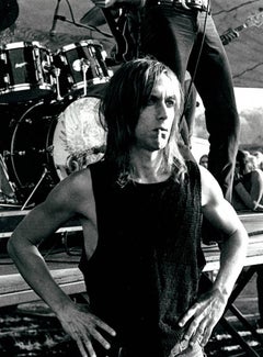 IGGY POP photograph Detroit 1971 (Leni Sinclair Iggy Pop rock photography)