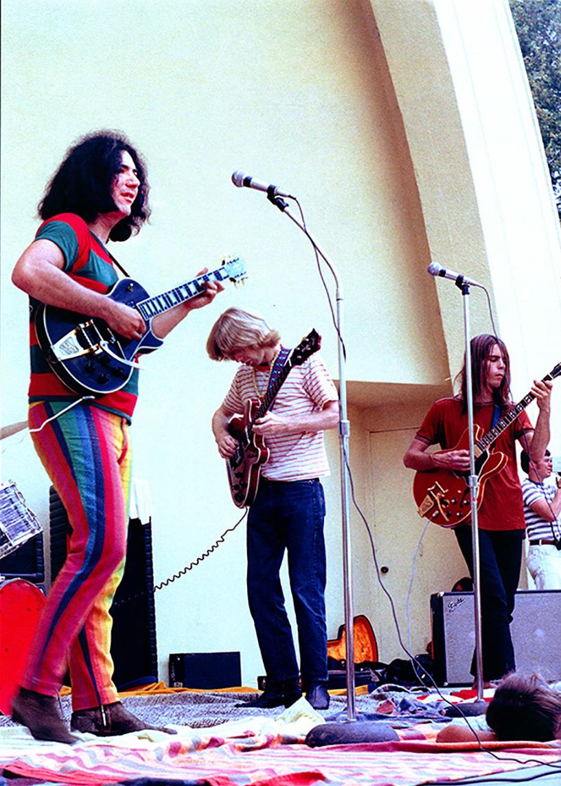 Jerry Garcia Grateful Dead photograph Ann Arbor, Michigan 1968 - Photograph by Leni Sinclair
