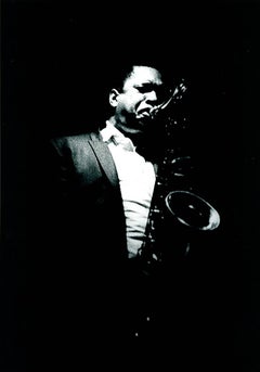 John Coltrane photograph Detroit 1966 (Coltrane Jazz photograph)