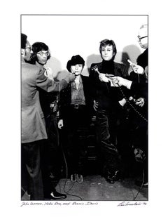 Vintage John Lennon photograph by Leni Sinclair (John & Yoko)