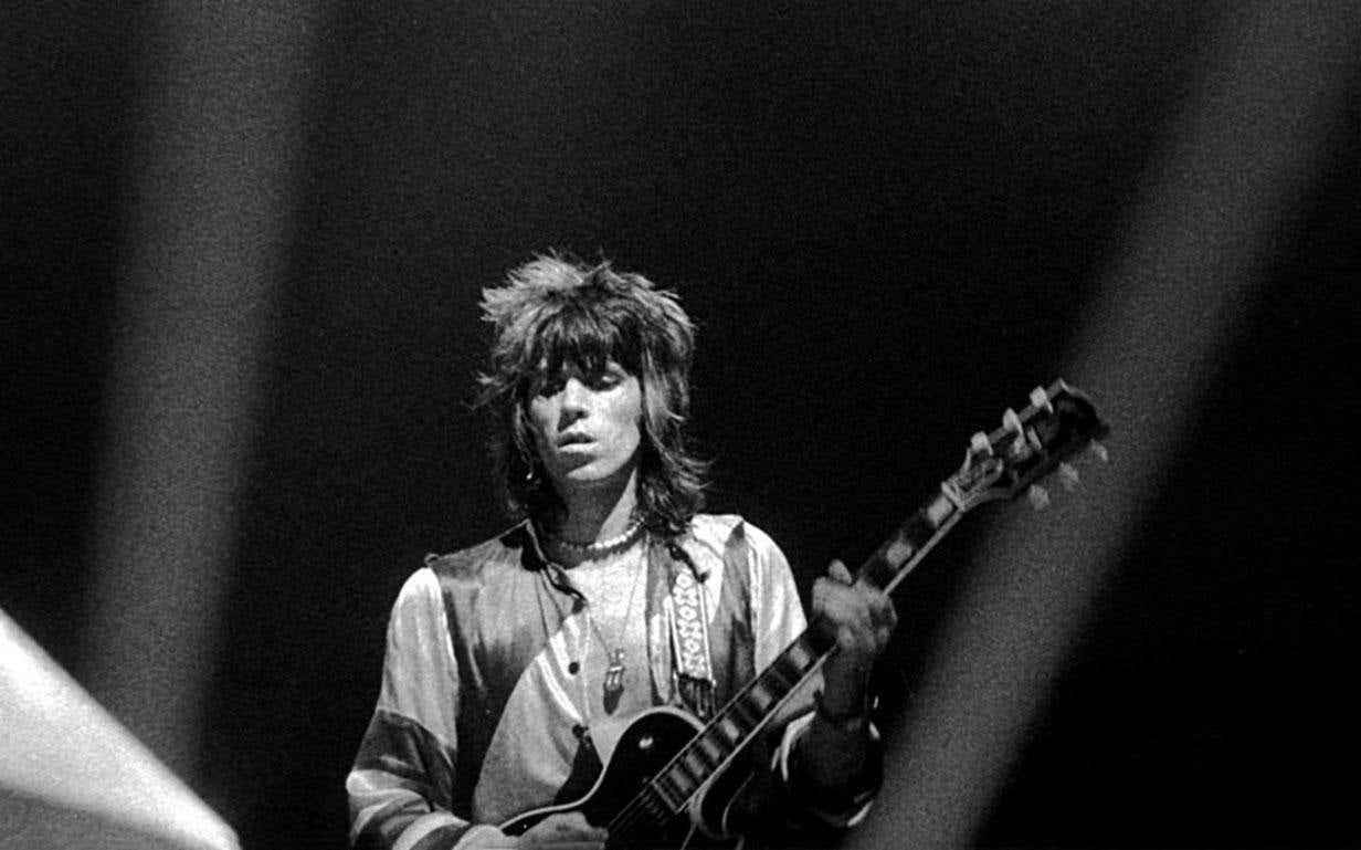 photographie des Rolling Stones de Dtroit 1972 (Keith Richards Rolling Stones) - Pop Art Photograph par Leni Sinclair