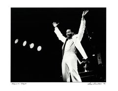Vintage Marvin Gaye photograph Detroit 1976 (Leni Sinclair Marvin Gaye Detroit) 