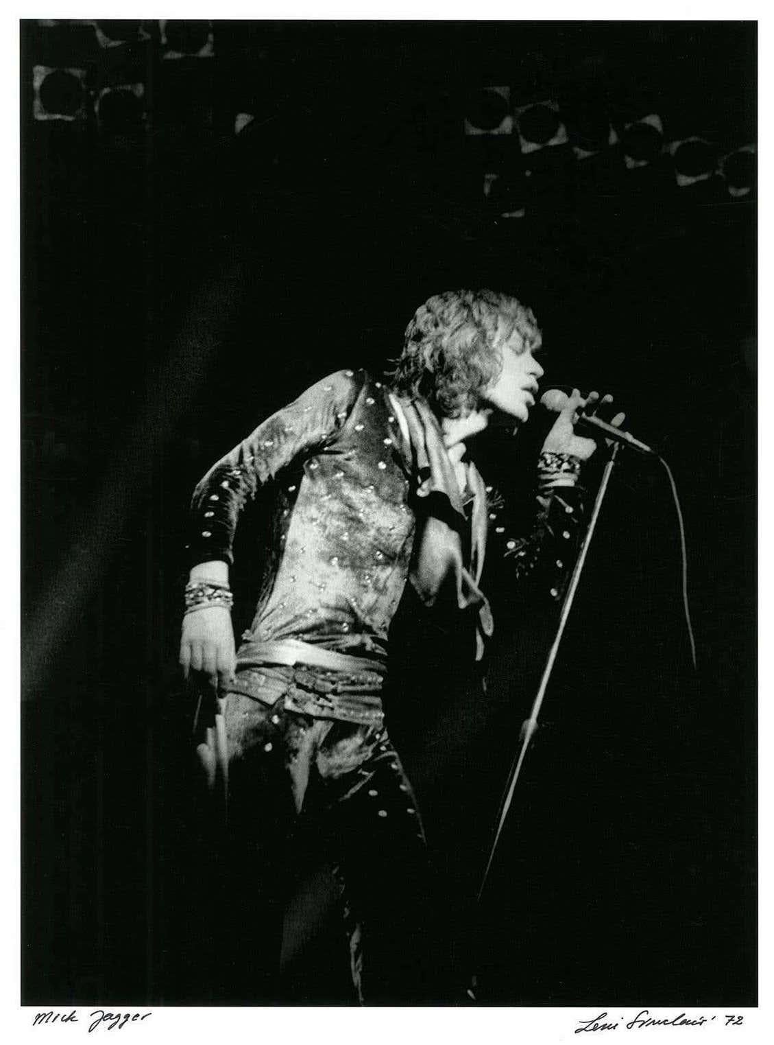 Mick Jagger photograph Detroit, 1972 (photographer Leni Sinclair)  For Sale 1
