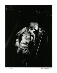 Mick Jagger photograph Detroit, 1972 (photographer Leni Sinclair) 