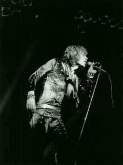 Vintage Mick Jagger photograph Detroit, 1972 (photographer Leni Sinclair) 