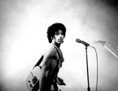 Photographie PRINCE Detroit 1980 (photo de Leni Sinclair Prince)