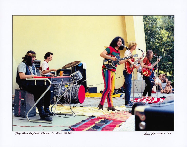 Leni Sinclair - The Grateful Dead, Detroit 1960s photograph (Leni