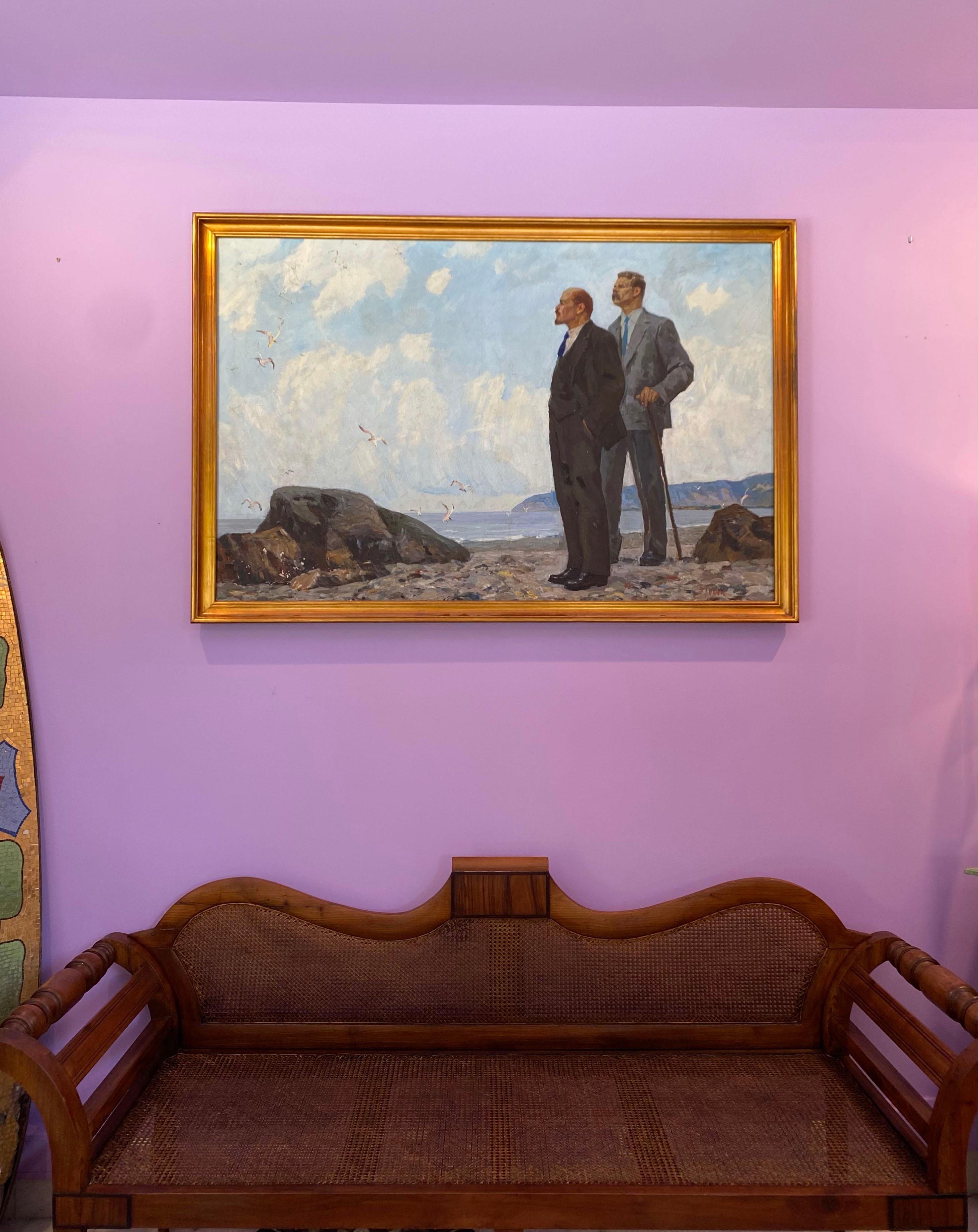 Lenin and Gorky on Capri, '1908' 4