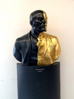 "Lenin" Large cast of Paul Paczay's famous 1950's sculpture, redesigned by Szabo