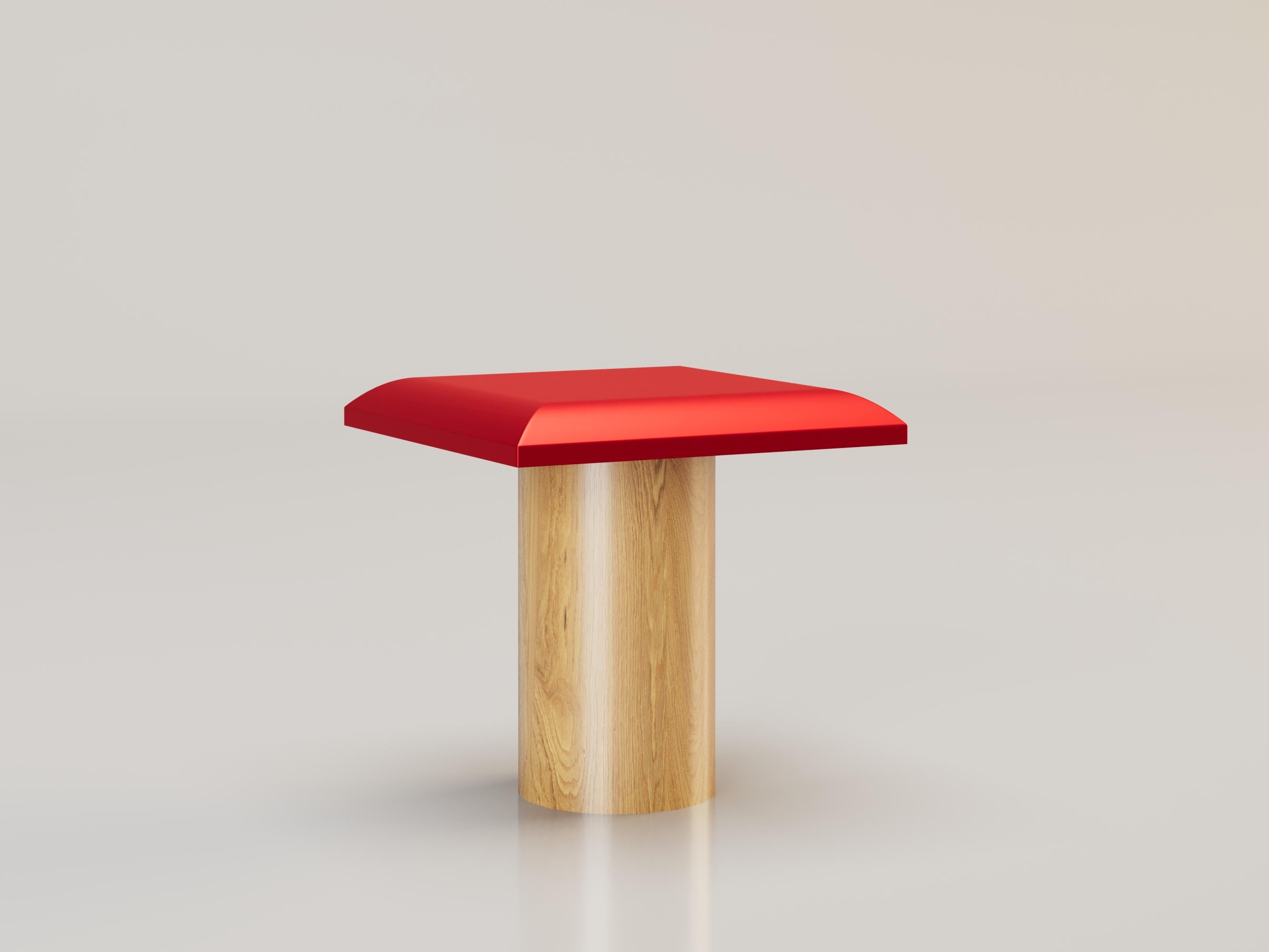 L'ENJOUÉ Stool in Yellow by Alexandre Ligios, REP by Tuleste Factory In New Condition For Sale In New York, NY