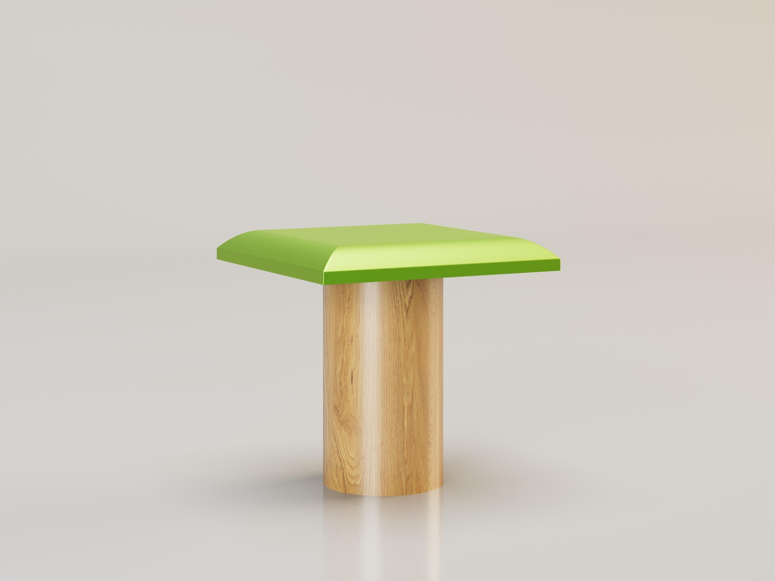 Contemporary L'ENJOUÉ Stool in Yellow by Alexandre Ligios, REP by Tuleste Factory For Sale