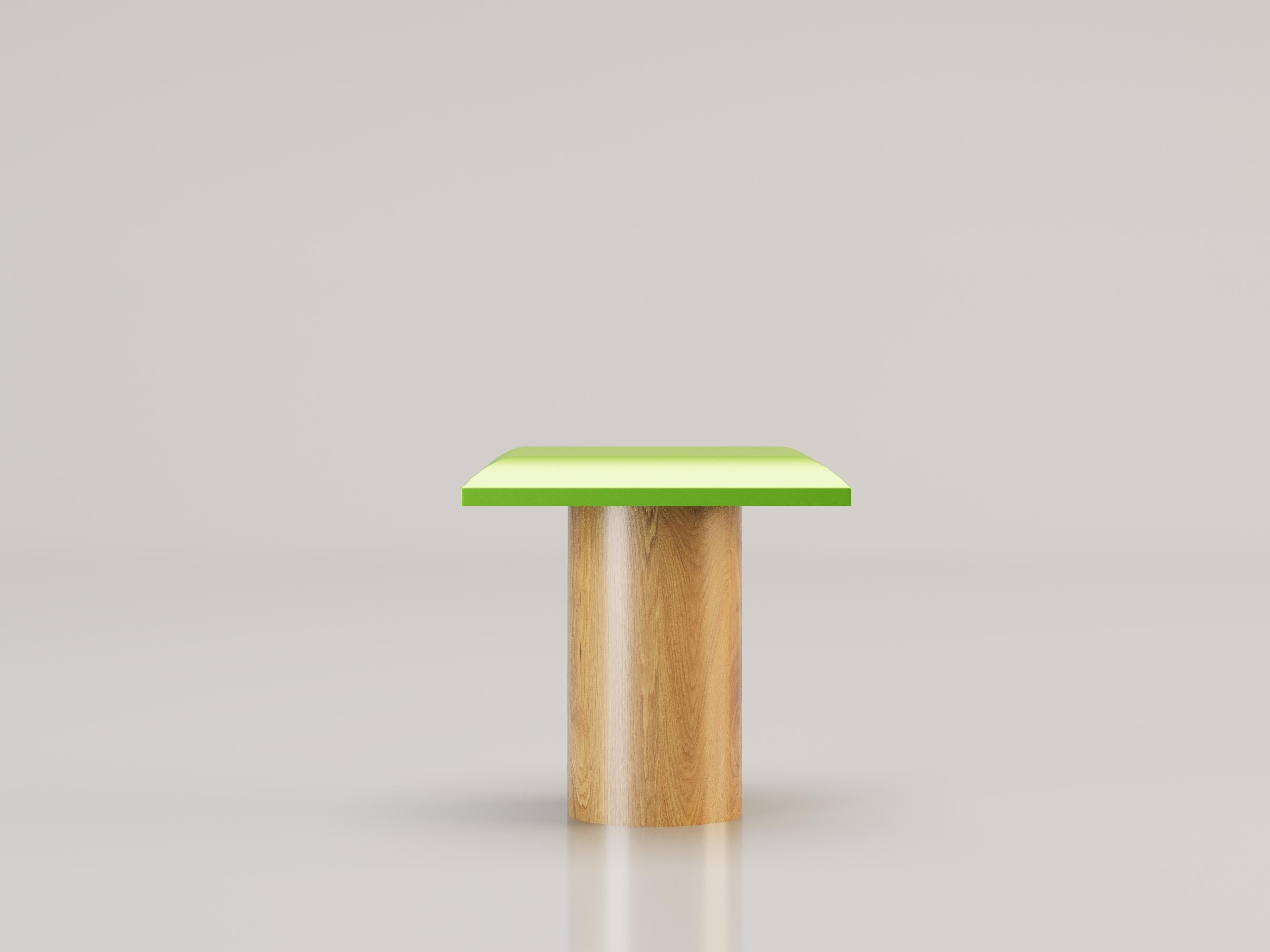 Resin L'ENJOUÉ Stool in Yellow by Alexandre Ligios, REP by Tuleste Factory For Sale