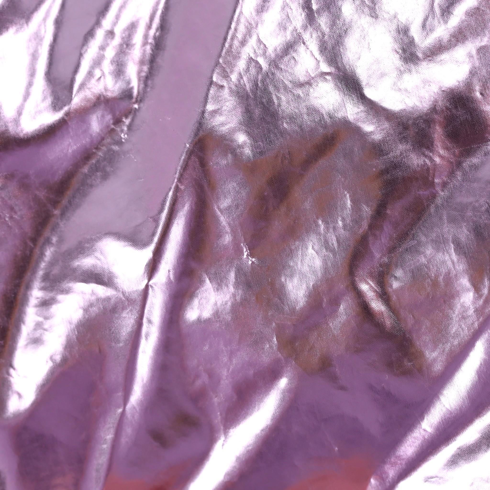 Lenki Lenki Metallic Goose Down Belted Jacket For Sale 7