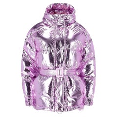 Lenki Lenki Metallic Goose Down Belted Jacket