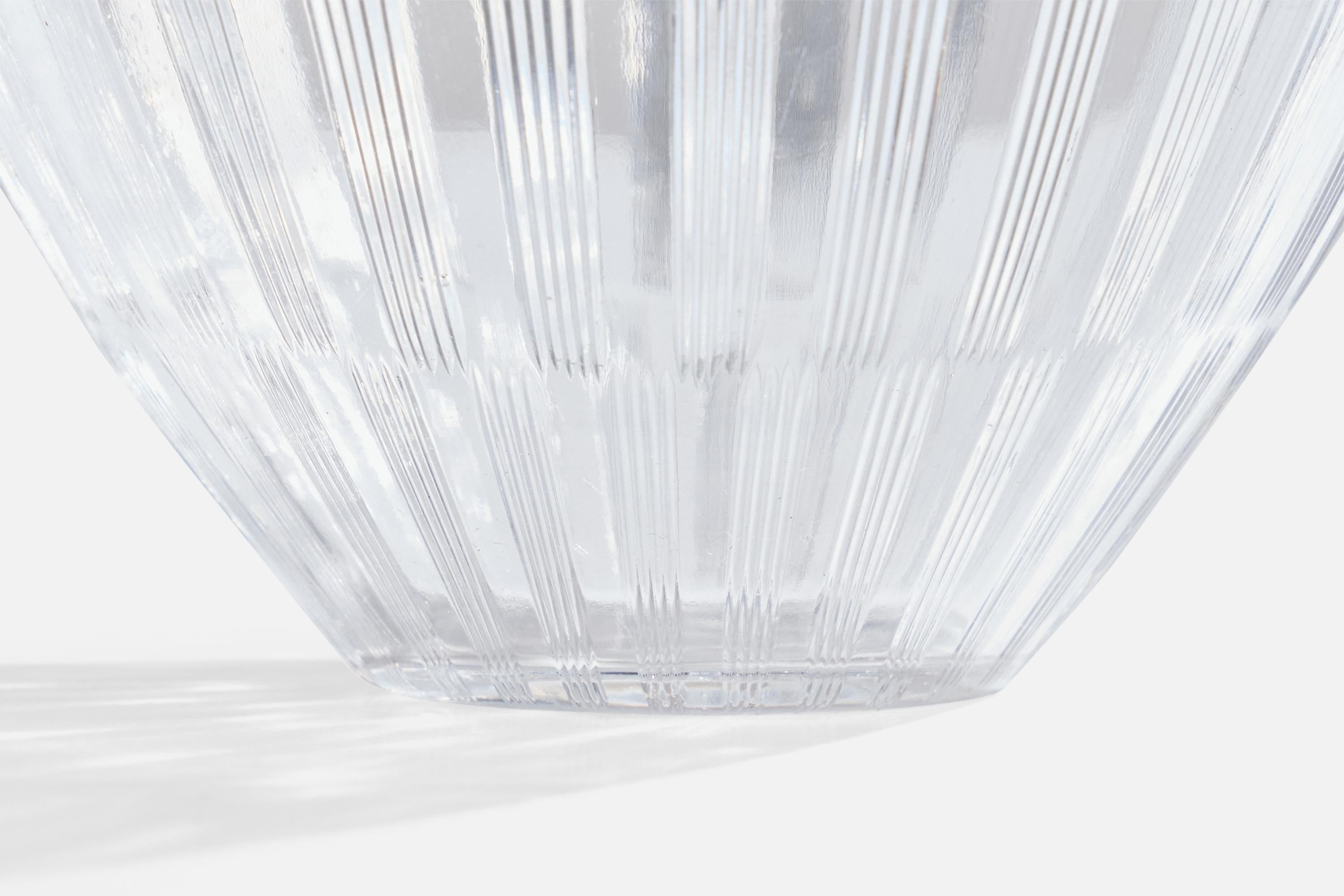 Lennart Andersson, Bowl, Glass, Sweden, 1950s For Sale 1