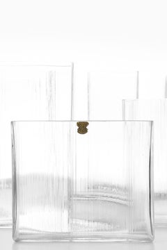 Vasi Lennart Andersson Modello Isi Prodotto da Gullaskruf in Svezia