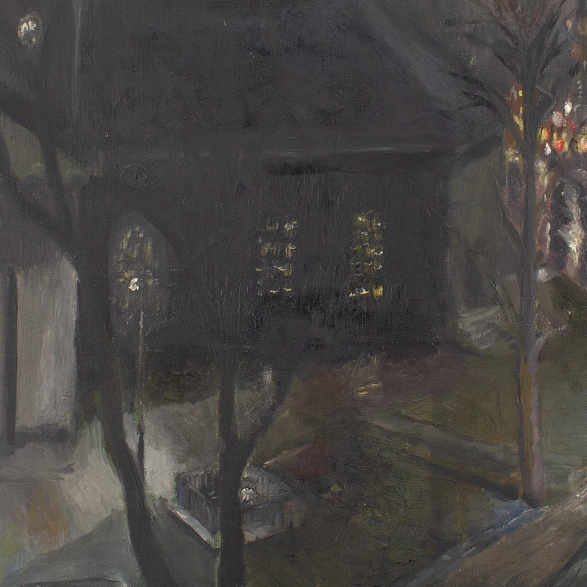 Lennart Jacobson, April Evening, Oil Painting 5