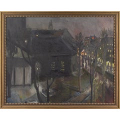 Used Lennart Jacobson, April Evening, Oil Painting