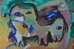 Lennart Lilja, Öl auf Leinwand, 1950er Jahre