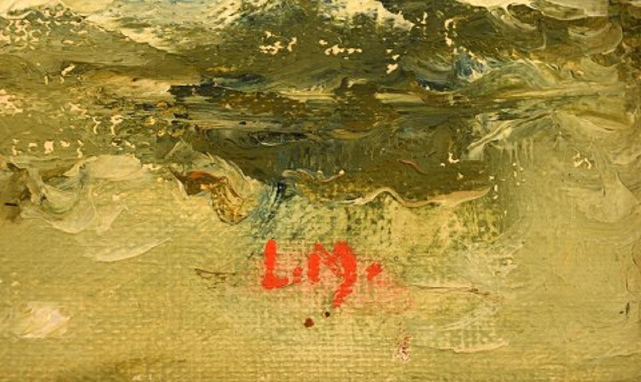 Lennart Malmström, Sweden, Oil on Canvas, 