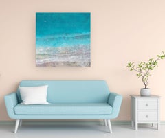 Silent Sea - original impressionism waterscape artwork - oil painting