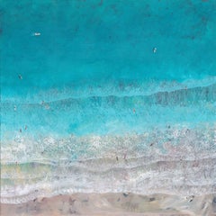Silent Sea - original impressionism waterscape artwork - oil painting