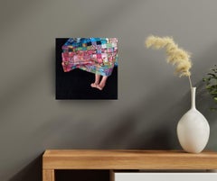 Toes - original contemporary artwork - figurative oil painting