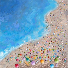Endless Beach, Original Painting, Coastal art, Beach, Seaside, Summer