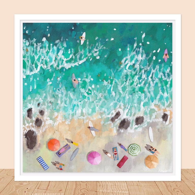 Lenny Cornforth Gentle Waters seascape seasonal coastal original