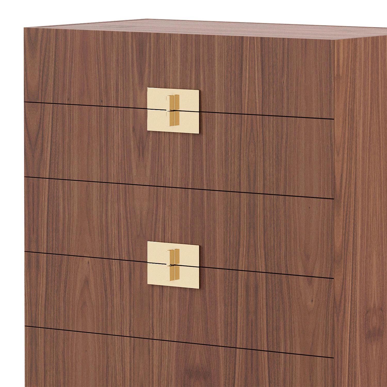 Contemporary Lenny High Chest of Drawers For Sale
