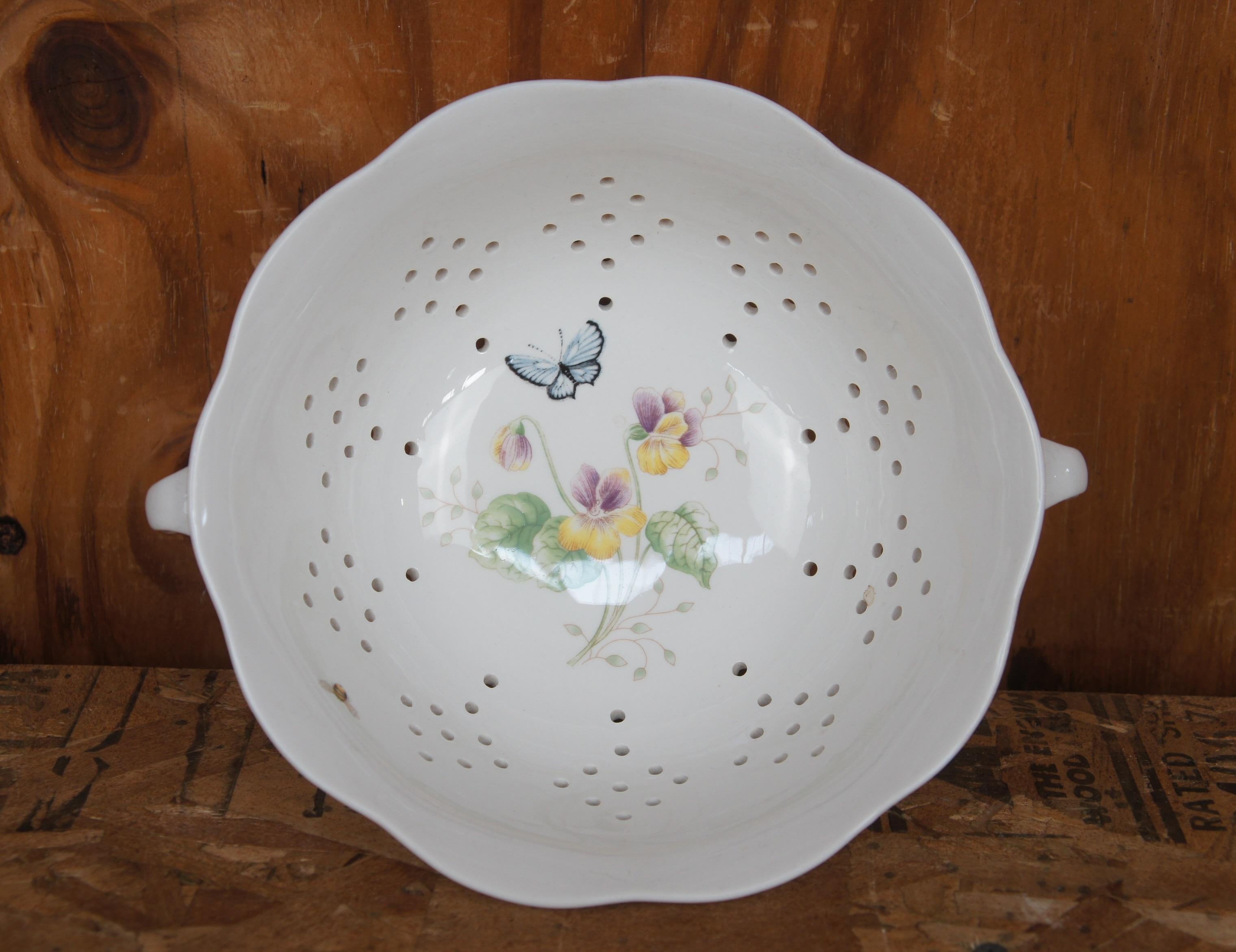 ceramic colander bowl