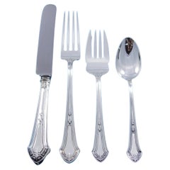 Lenox by Durgin Sterling Silver Flatware Set for 12 Service 48 pieces