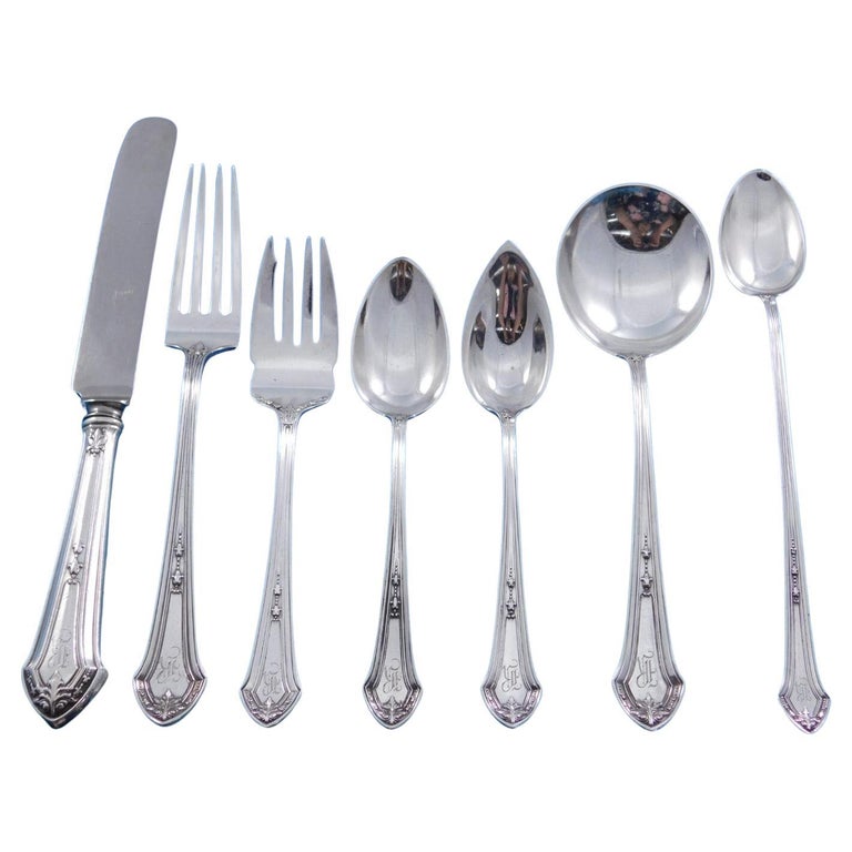 Lenox 82 Piece Flatware Set Lenox By Durgin Sterling Silver