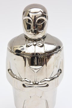 Coctelera Lenox Chrome Bartender Martini Cocktail Shaker Vintage