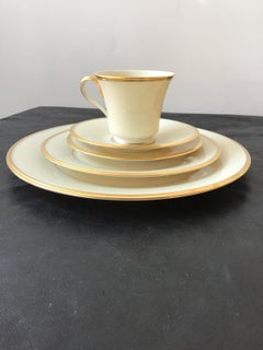 Lenox Eternal 62 Piece China Set Service for 12