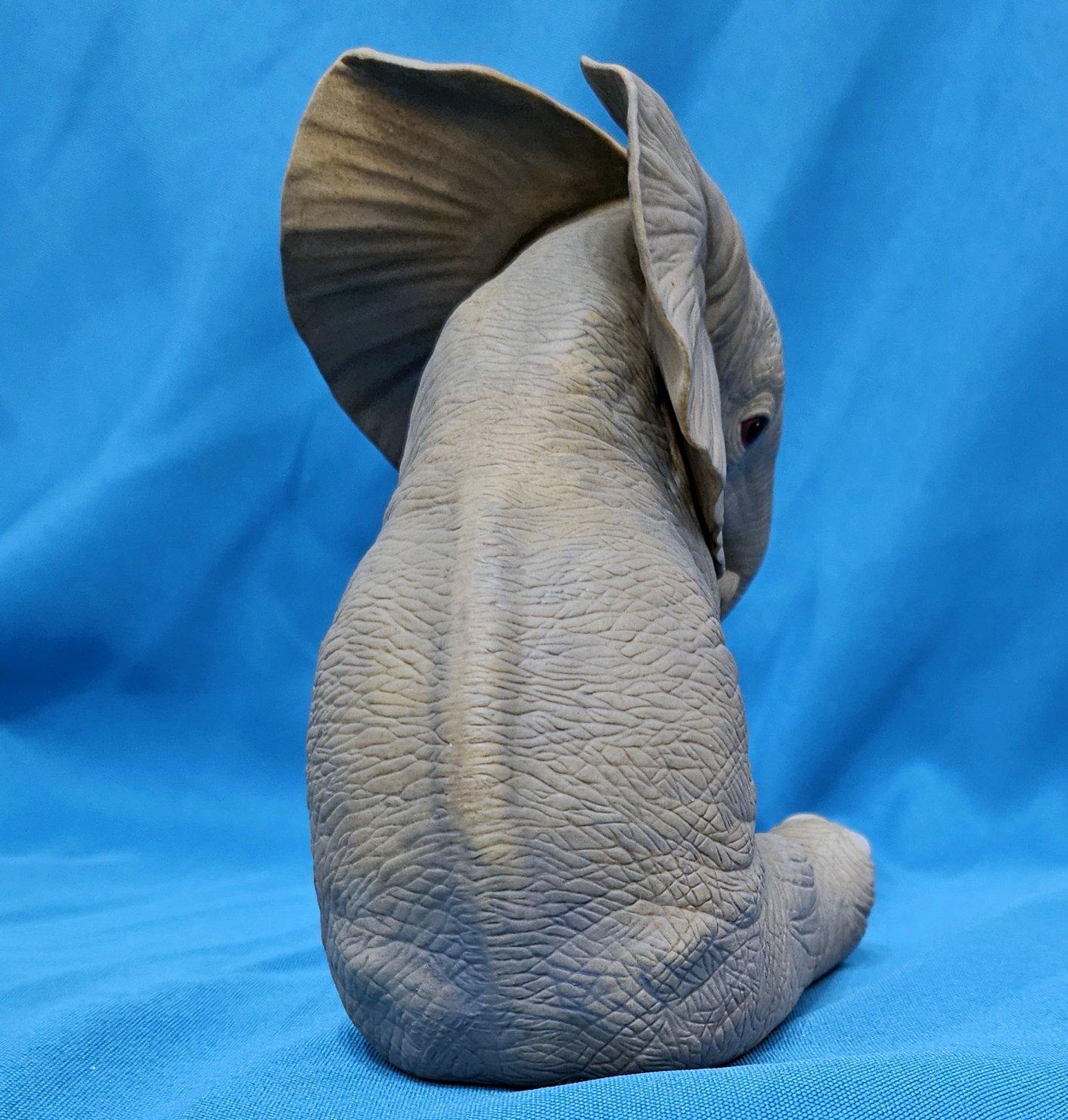 Escultura de ternero elefante africano de porcelana fina de Lenox OFERTA DE CIERRE Desconocido en venta