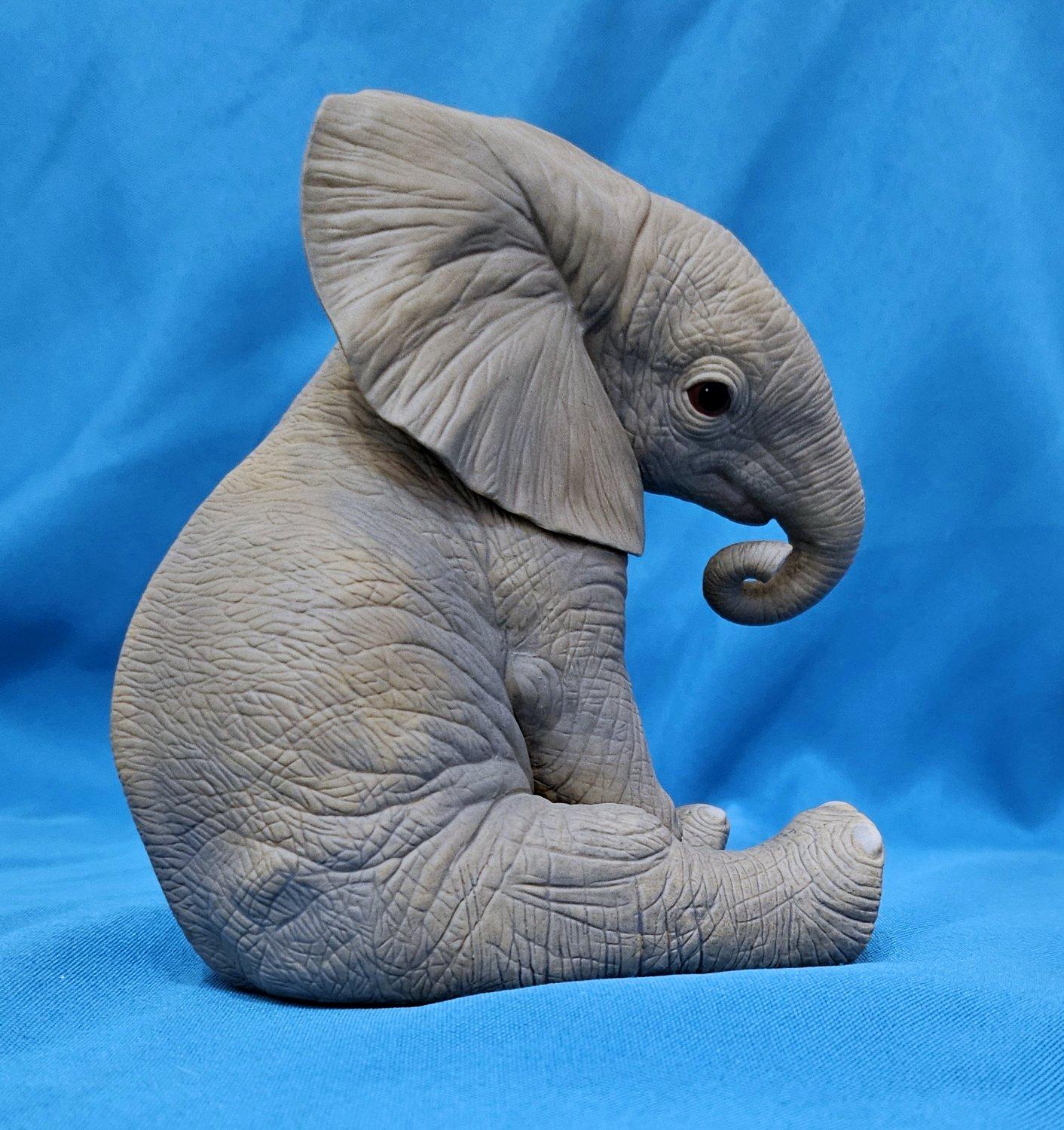 Escultura de ternero elefante africano de porcelana fina de Lenox OFERTA DE CIERRE Otro en venta