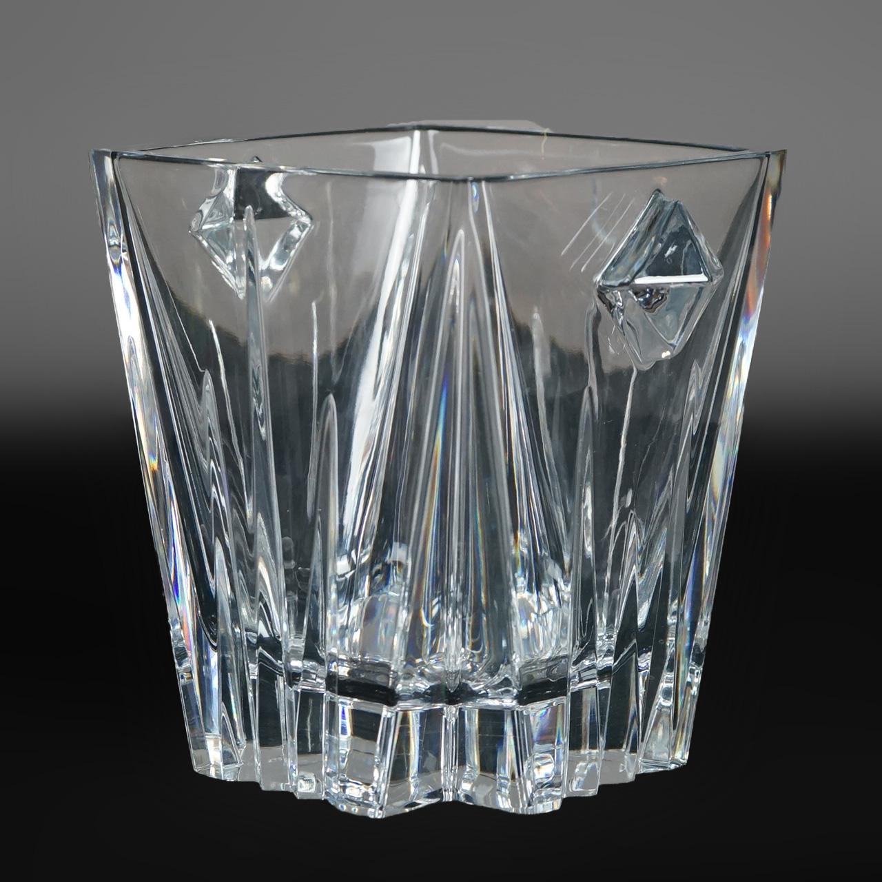 Lenox Ovations Crystal Double Handled Ice Bucket 20thC For Sale 6
