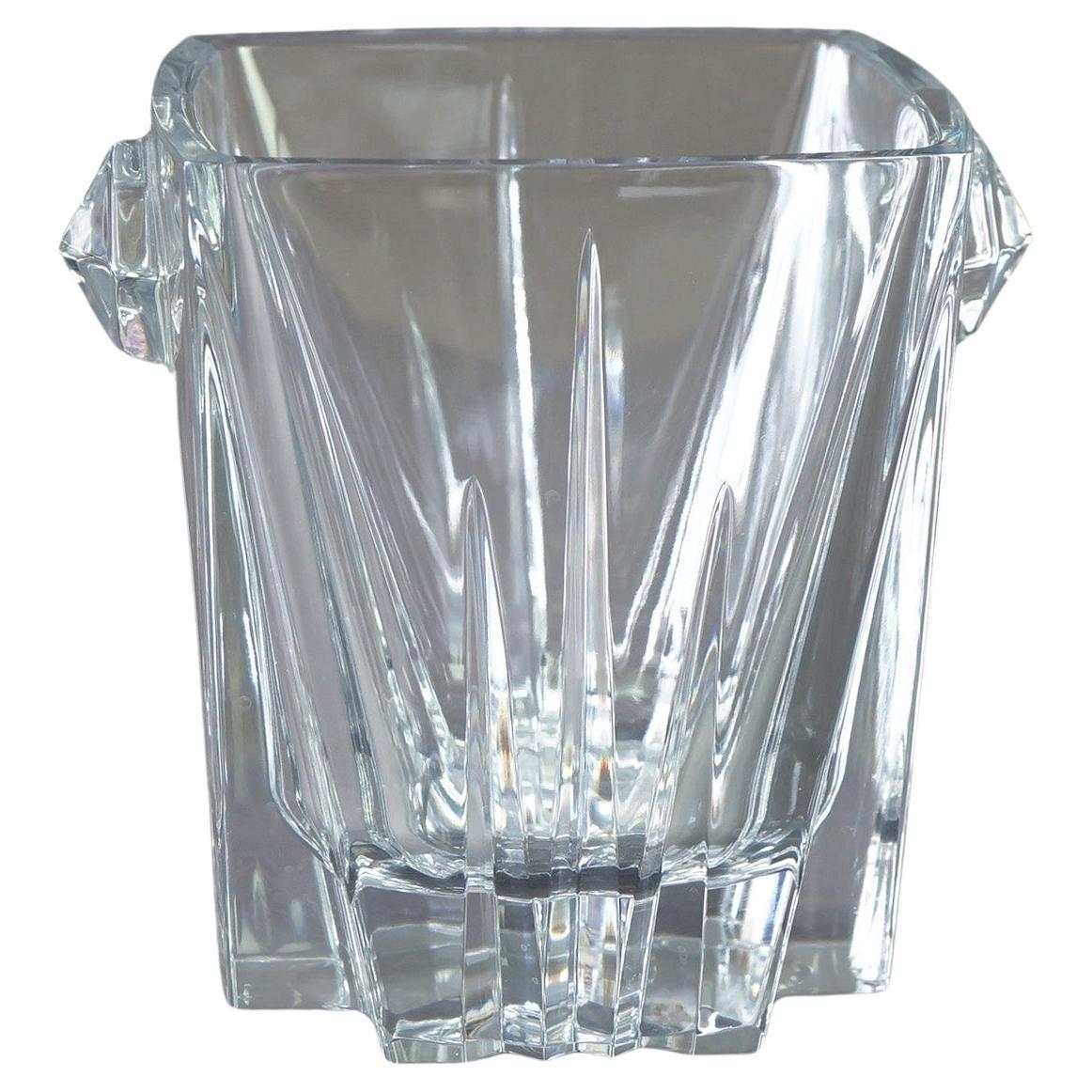 Lenox Ovations Crystal Double Handled Ice Bucket 20thC For Sale