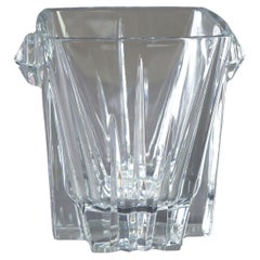 Retro Lenox Ovations Crystal Double Handled Ice Bucket 20thC
