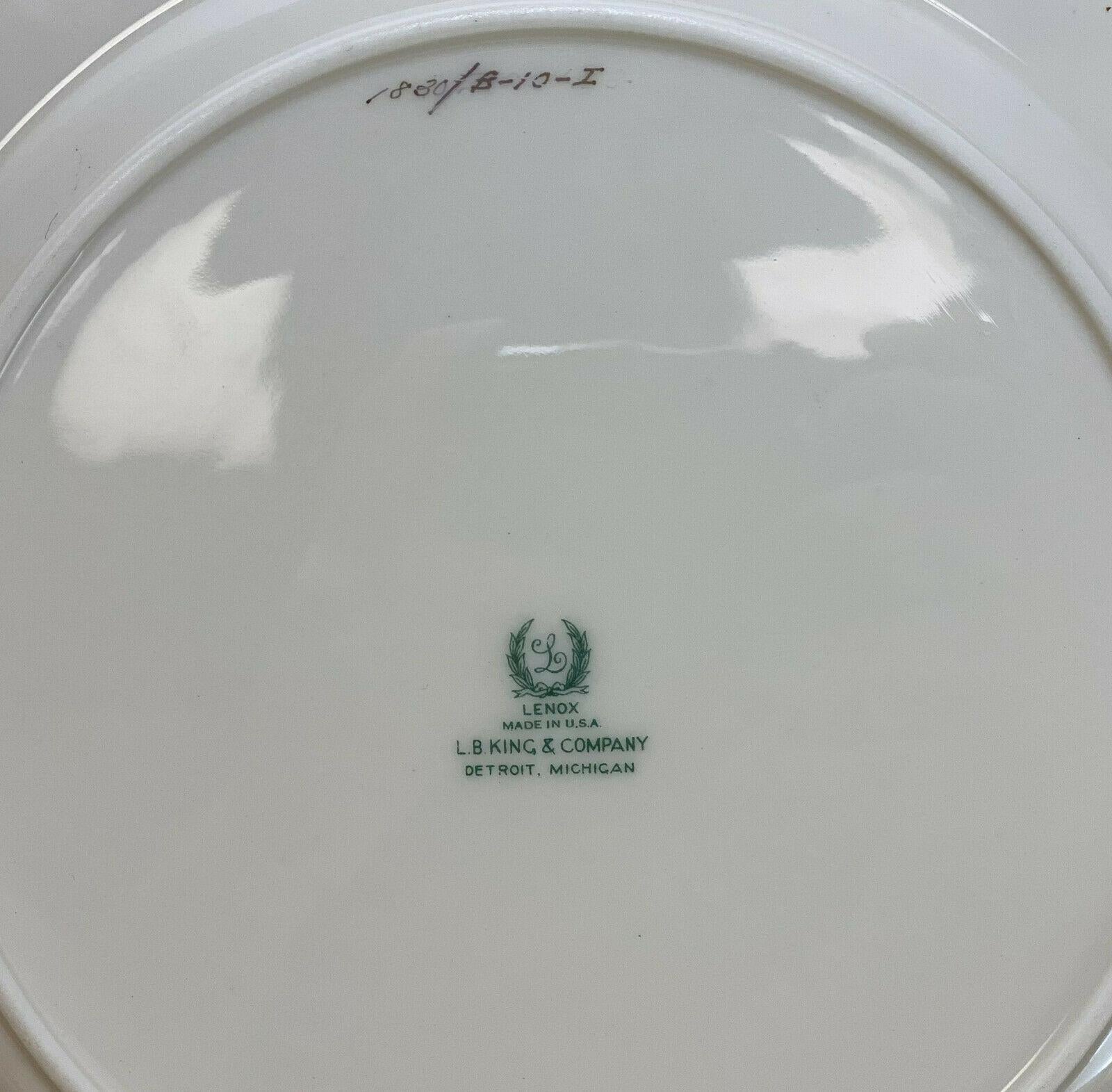 Lenox Porcelain Dinner Service for 12 For Sale 1