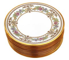 Lenox "Castle Garden" Salad Plates; Set/12