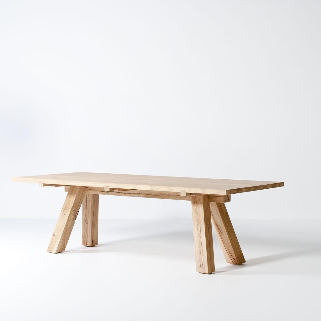 Post-Modern Lens Dining Table by Van Rossum For Sale