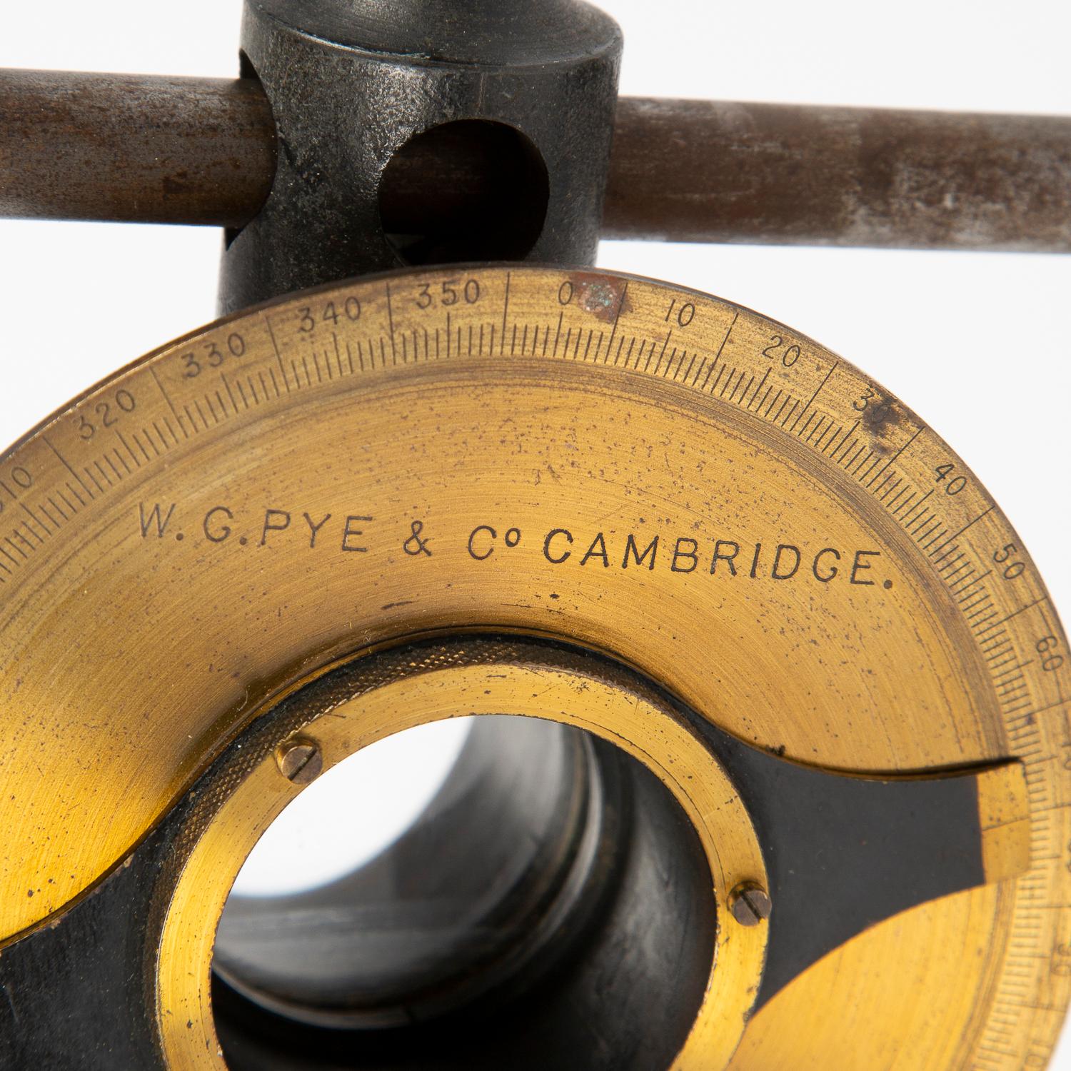 English Lens on Stand by Pye of Cambridge For Sale