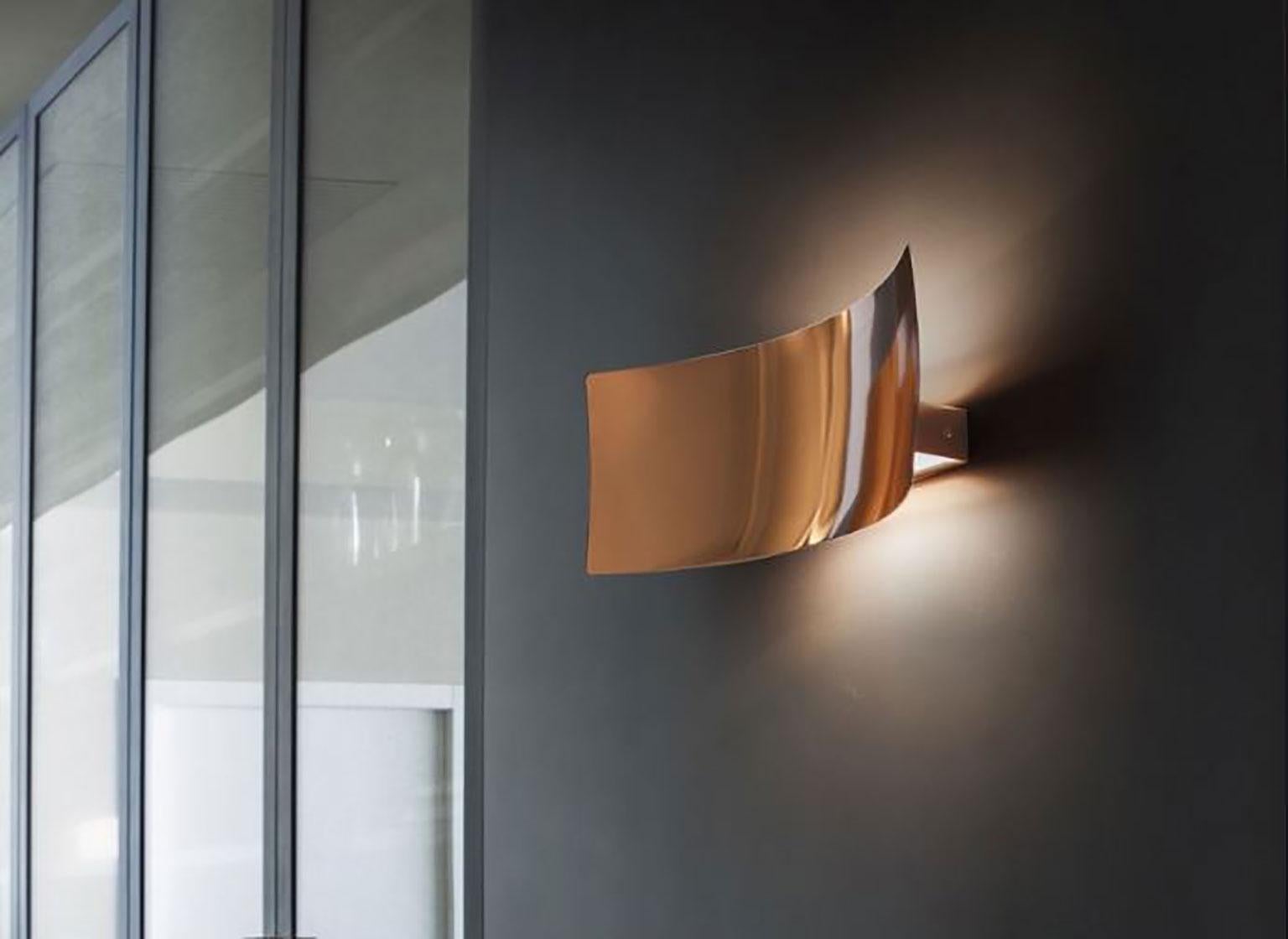 Lámpara de pared Lens de Francesco Rota para Oluce en Nuevo estado para la venta en Brooklyn, NY