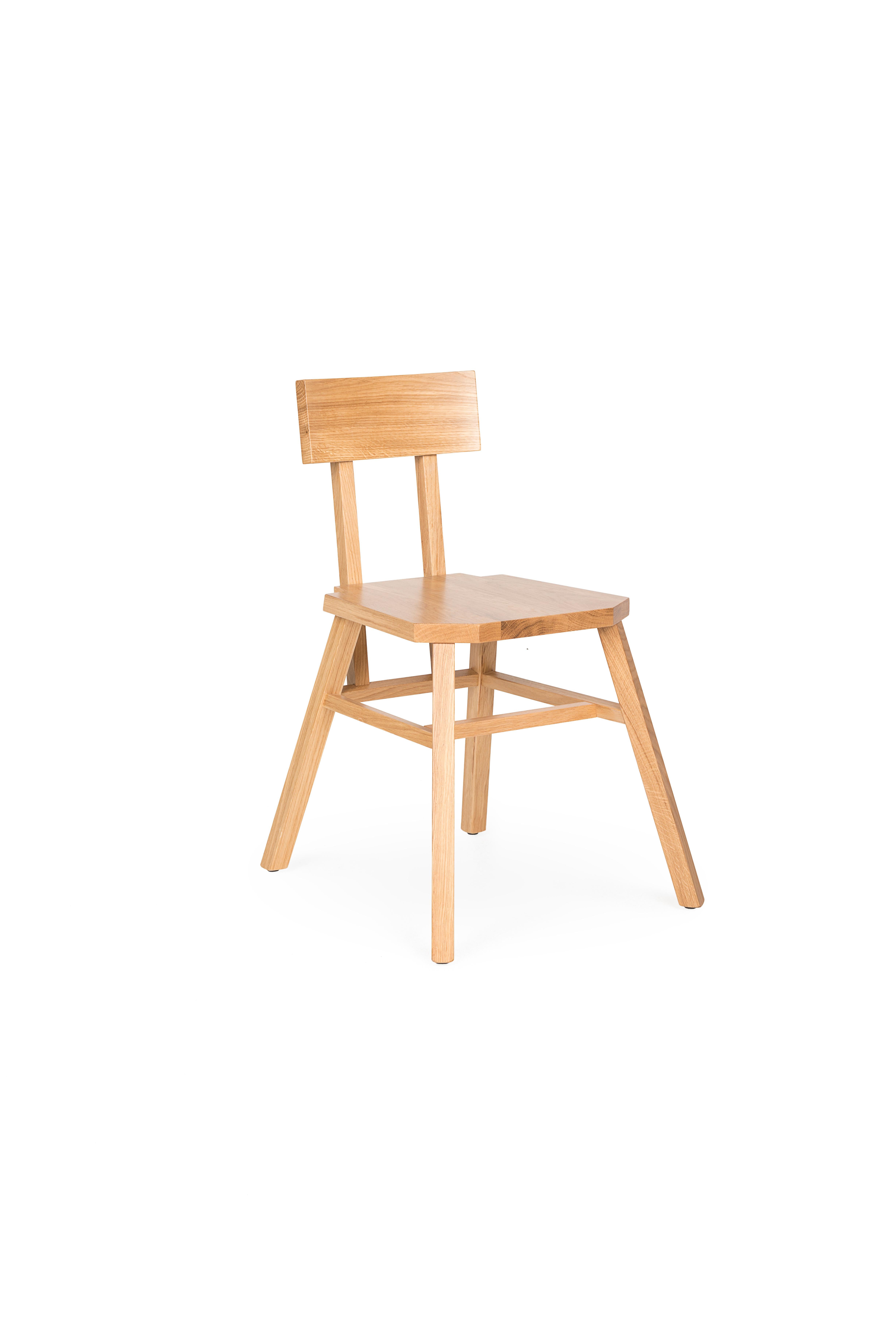 The AVL Spider Chair was introduced to the market in 2012, by Lensvelt and Atelier van Lieshout, because there were no stackable wooden chairs yet. The chair was named AVL Spider because of the slim, slightly protruding legs.
    