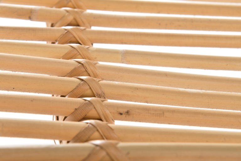 Lensvelt Cane Divan Lounge Chair For Sale at 1stDibs